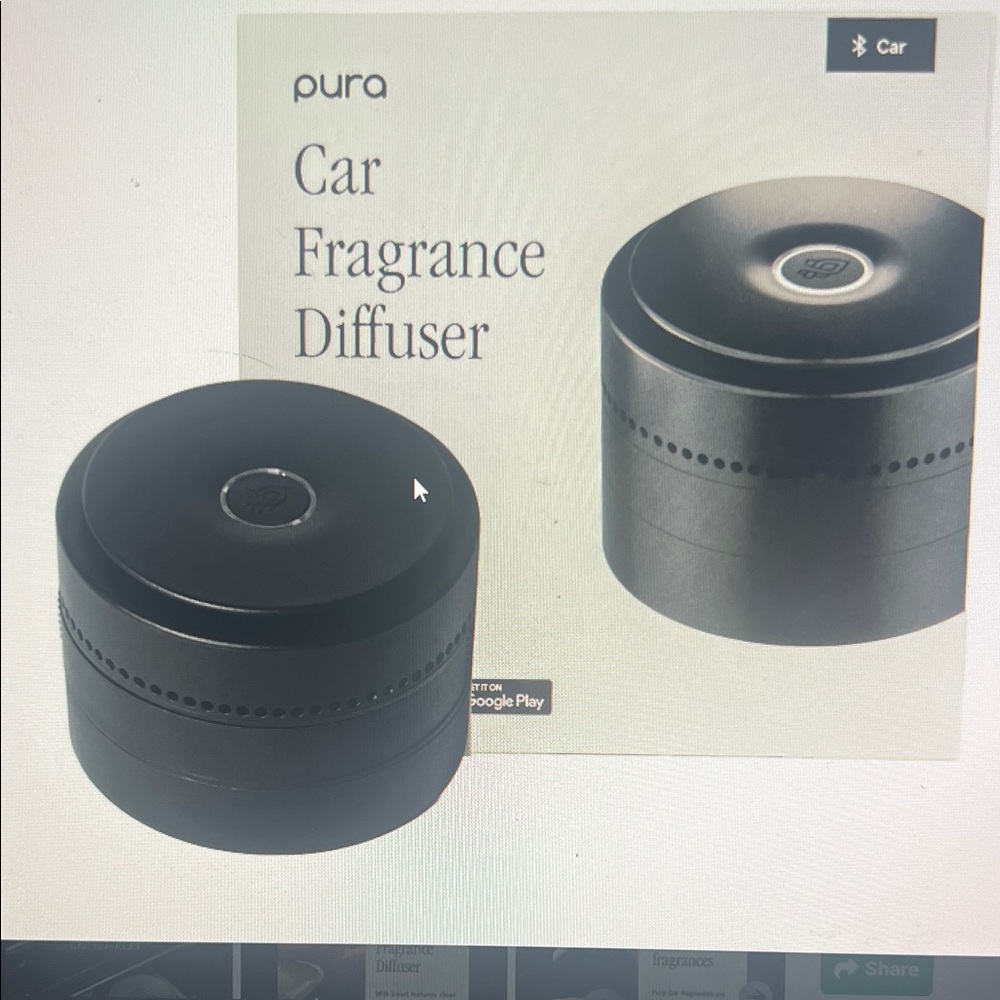 Pura Black Car Fragrance Diffuser new